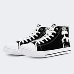 Unisex Vintage Jesus Printe - High Top Canvas