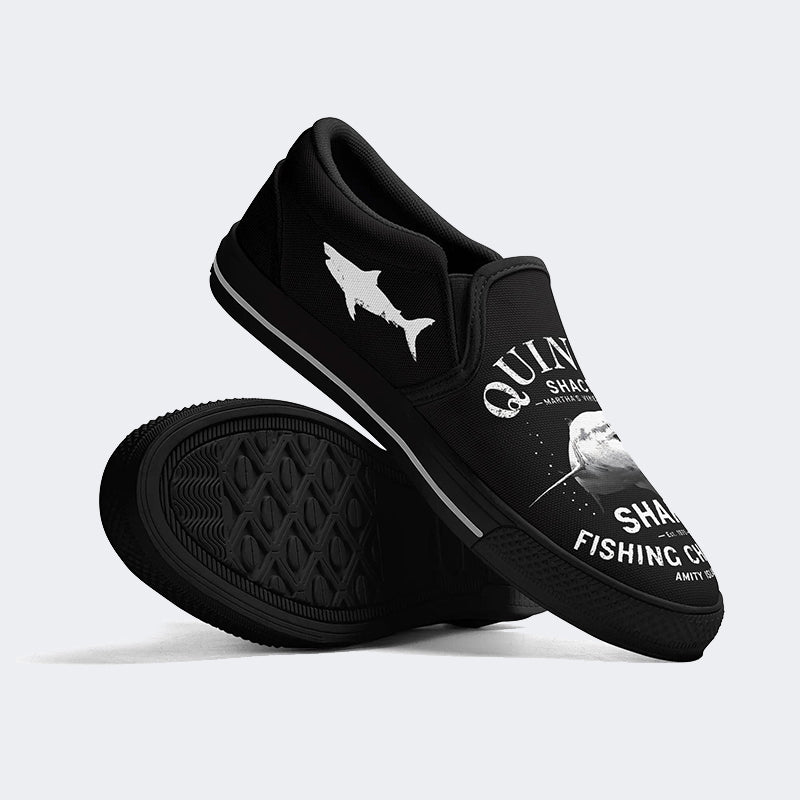 Quint's Shark Fishing Jaws - Slip On Shoes