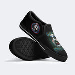 Vintage Horror Art Printed - Slip On Shoes