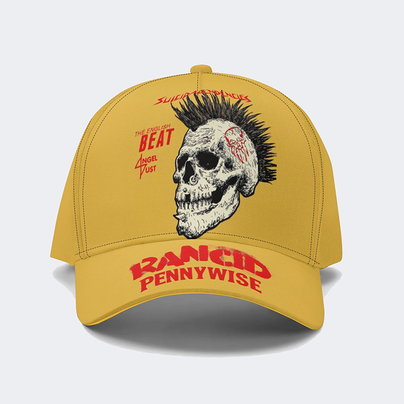 Rancid Skull Print - Baseball Hat