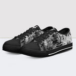 Cranial Extraction Skull Low Top Canvas Shoes