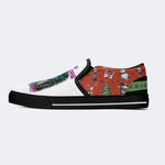 Unisex Horror Print - Slip On Shoes