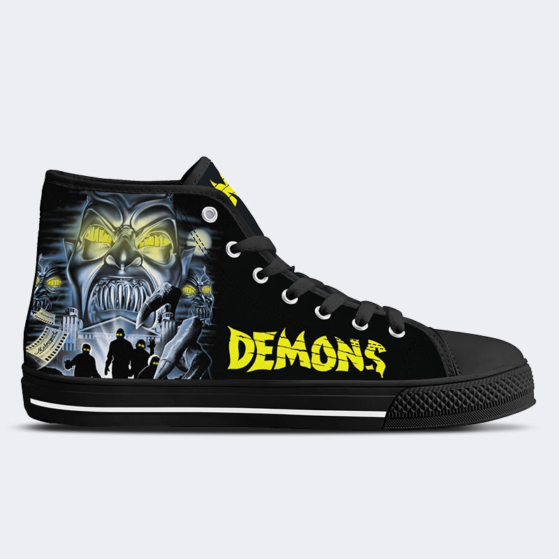 Unisex Horror - High Top aus Canvas