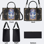 Swan Stained Glass Print Handbag Factory Direct Sales