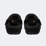 Traditional Ninja Frog Print - Fur Lined Slippers/Sandals