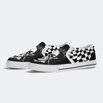 Black Metal Nosferatu Print - Slip On Shoes