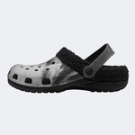 Noir Angel Specter - Fur Lined Slippers/Sandals