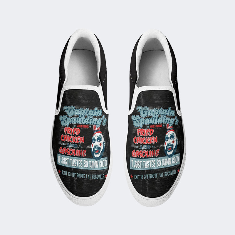 Horror Print - Slip On Shoes