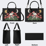 Skull Mushroom Spider Lily Print Handbag Factory Direct Sales