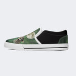 Three Raccoons Vintage Graphic - Slip On Shoes