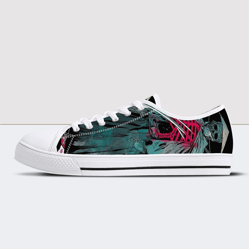 SkullMurai Low Top Canvas Shoes