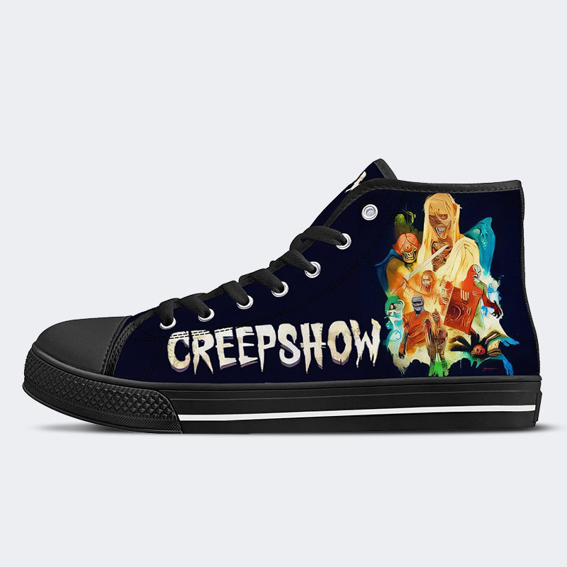 Unisex Horror-Druck - High Top Canvas