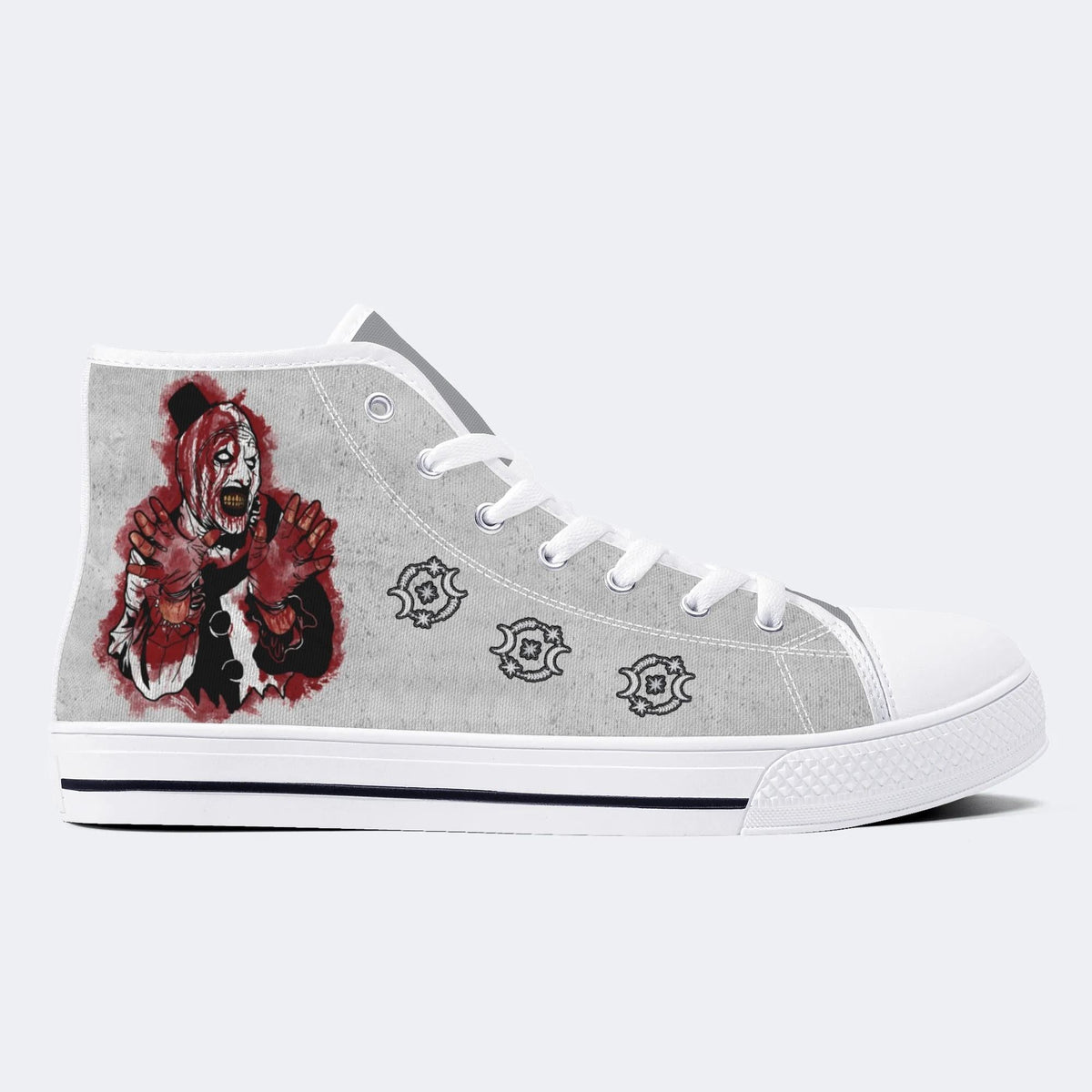 Unisex Horror Print - High Top Canvas