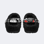 Gothic Thorn Crown Art - Fur Lined Slippers/Sandals