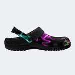 Xray Frog Bones - Fur Lined Slippers/Sandals