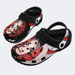 Shadow Oni - Fur Lined Slippers/Sandals