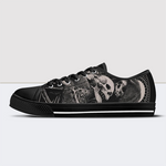 Funeral Embrace Low Top Canvas Shoes