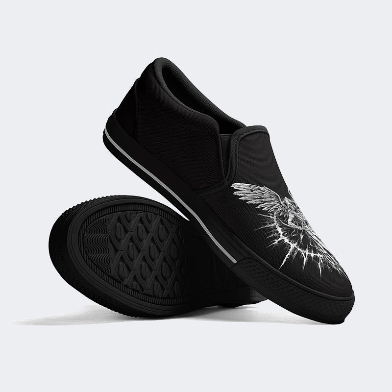 Figure&Wing Graphic Print - Slip On Shoes