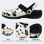 Spider Witch Pattern - Fur Lined Slippers/Sandals