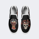 Unisex Use Your Noodle Printed - Slip On Shoes