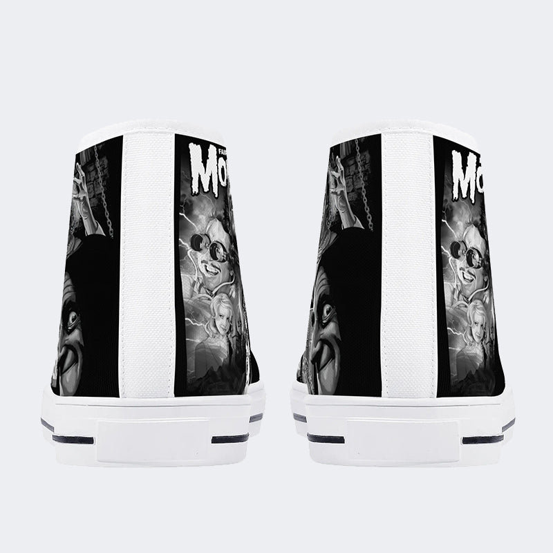 Unisex Horror Movie Print - High Top Canvas