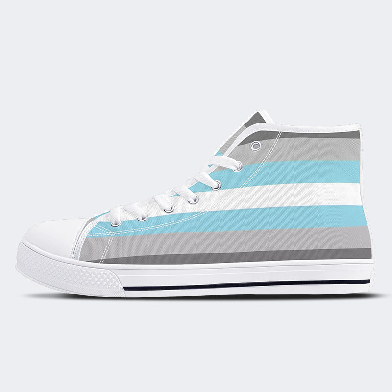 Demiboy Flagge High Top Canvas Schuhe