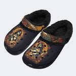 Gothic Music Sugar Lady - Fur Lined Slippers/Sandals