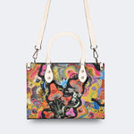 Hallucinogenic Mushrooms - Leather Handbag