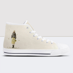 Can't Wait For The Snow High Top Canvas Shoes