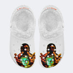 Horror Graphic - Fur Lined Slippers