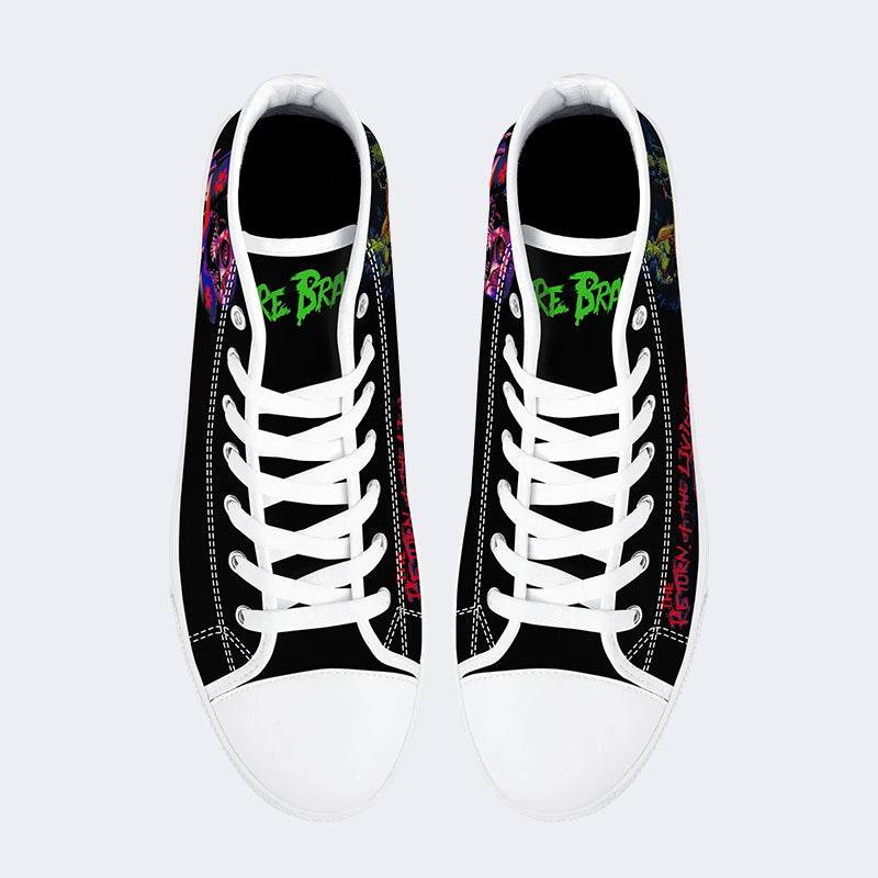 Unisex Horror-Druck - High Top Canvas