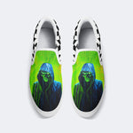 Horror Graphic Print - Slip On Shoes