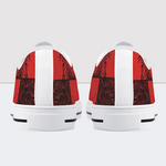 I'm the Red Skull Low Top Canvas Shoes