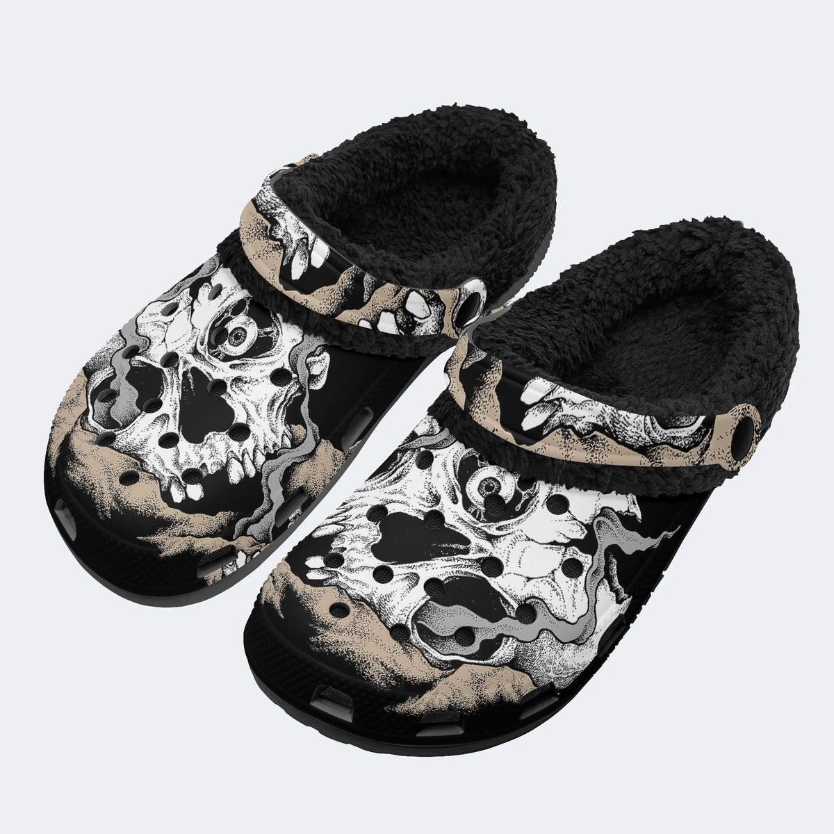 Skullstorm - Fur Lined Slippers/Sandals