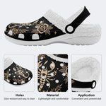 Scorpion Art Print - Fur Lined Slippers/Sandals