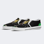 Graffiti Skull Art Print - Slip On Shoes