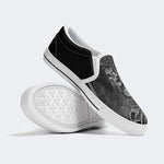 Vintage Horror Graphic Print - Slip On Shoes