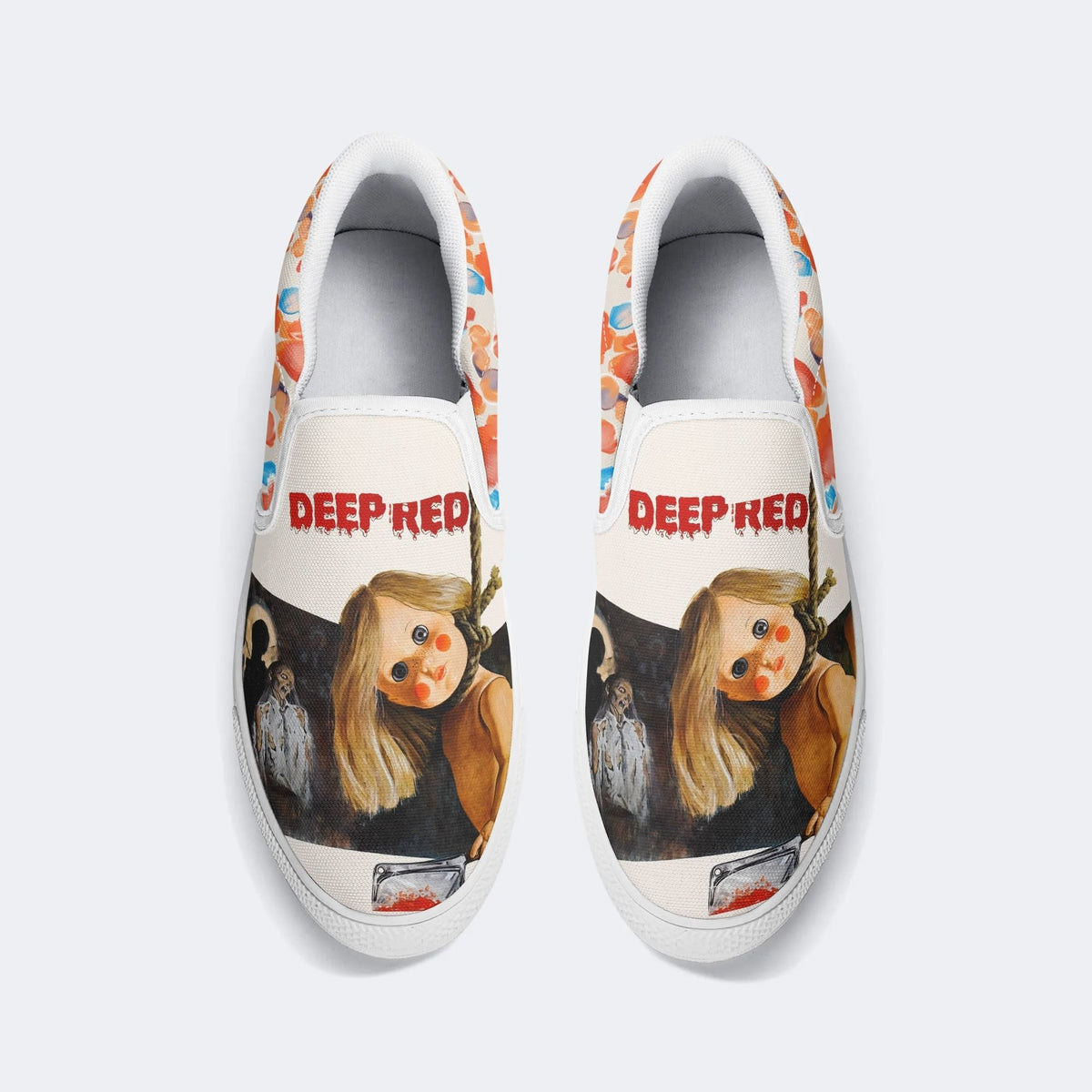 Horror Movie Printed - Slip On Shoes