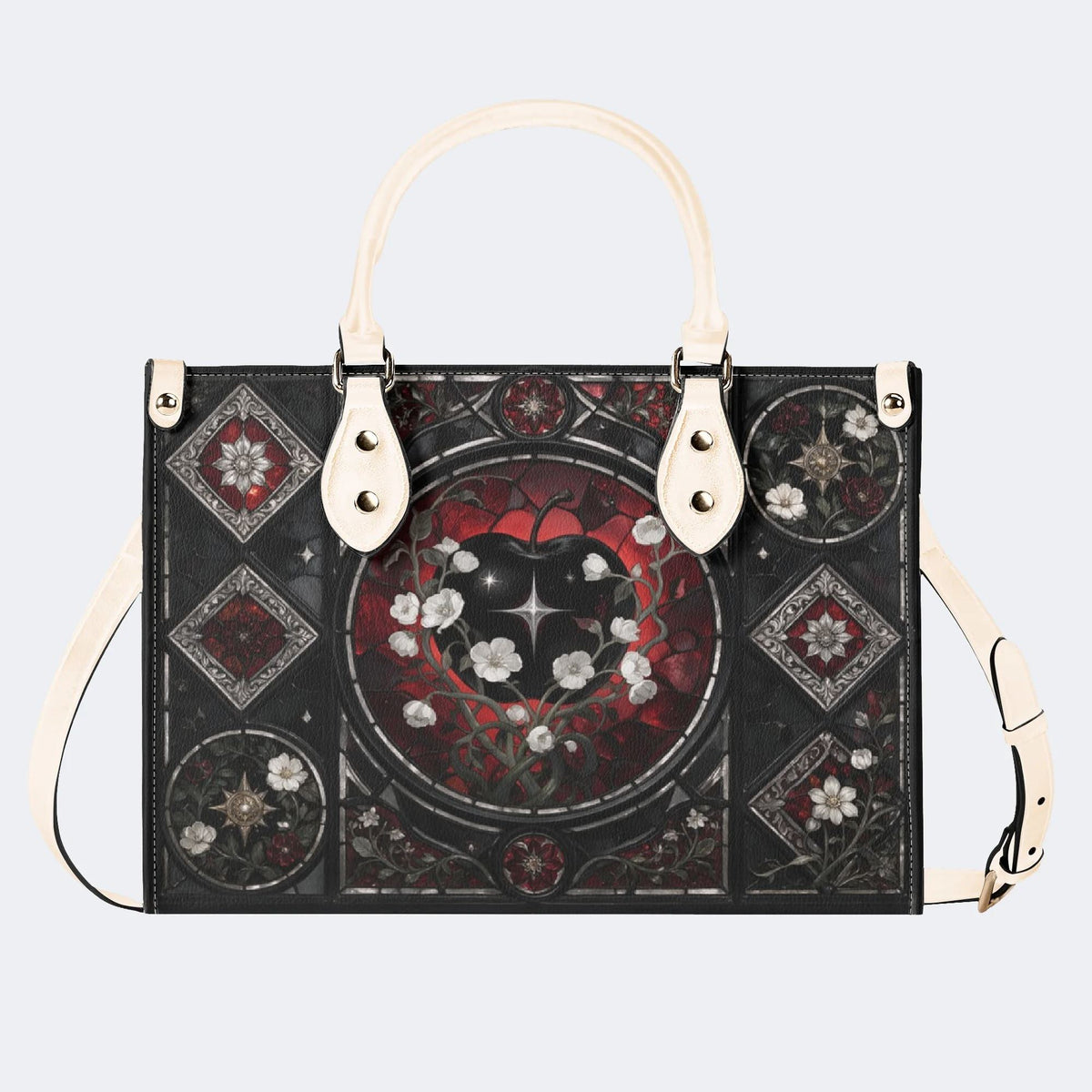 Poison Apple Print Handbag Factory Direct Sales