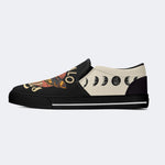 Unisex Death Moth Print - Slip On Shoes