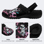 Gothic Broom Monsters - Fur Lined Slippers/Sandals
