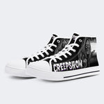 Horror Movie Vintage Graphic Print - High Top Canvas