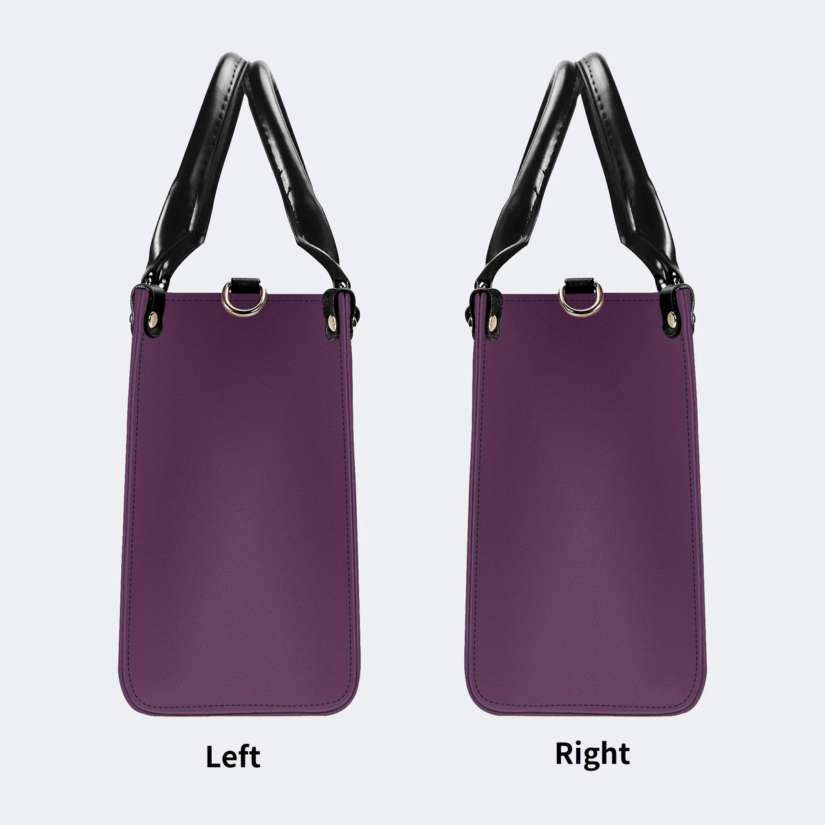 Inscribed Viper Print - Leather Handbag
