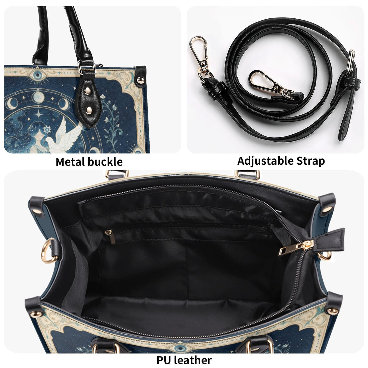 Star Lady Dove Print Handbag Factory Direct Sales