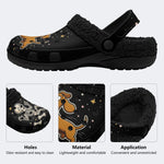 Skeleton Dog Bones - Fur Lined Slippers/Sandals