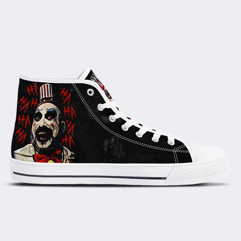 Unisex Horror-Druck - High Top Canvas