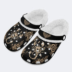 Scorpion Art Print - Fur Lined Slippers/Sandals