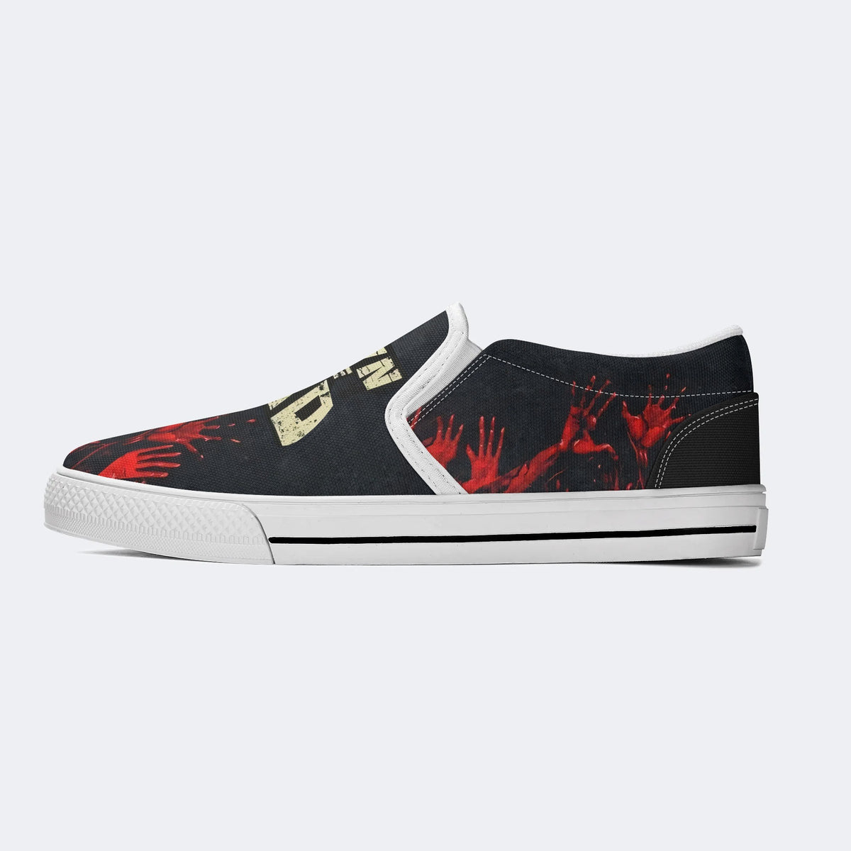 Horror Dead Printed- Slip On Shoes