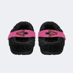 Gothmas Xmas Ghost‑ Fur Lined Slippers/Sandals