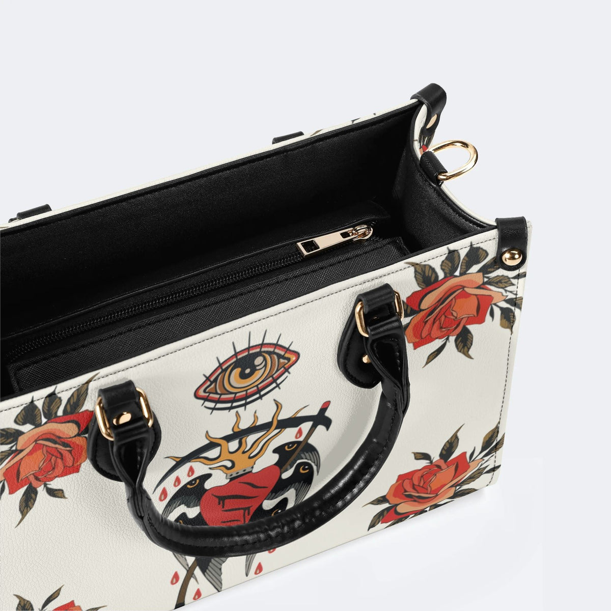 Eyes & Heart - Leather Handbag